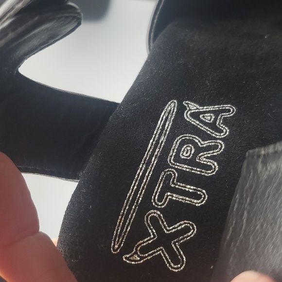 XTRA Exotic Dancer Performance Black Platforms Heels - Picture 12 of 12